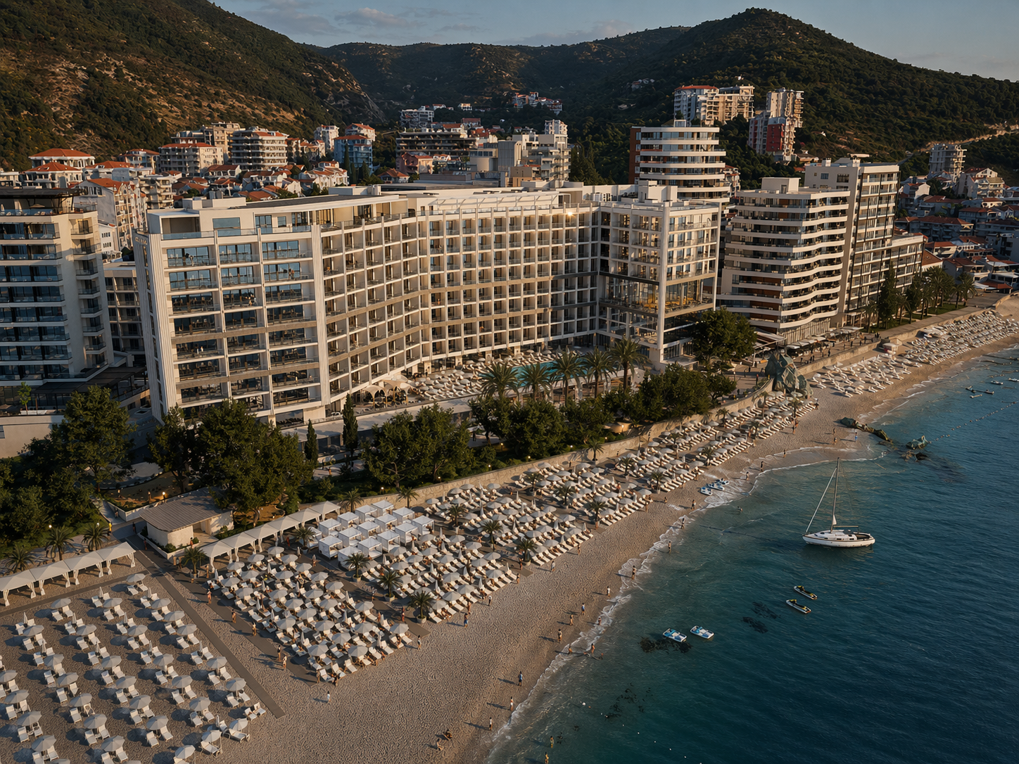 Meliá Residences Budva — first-line Adriatic, Bečići